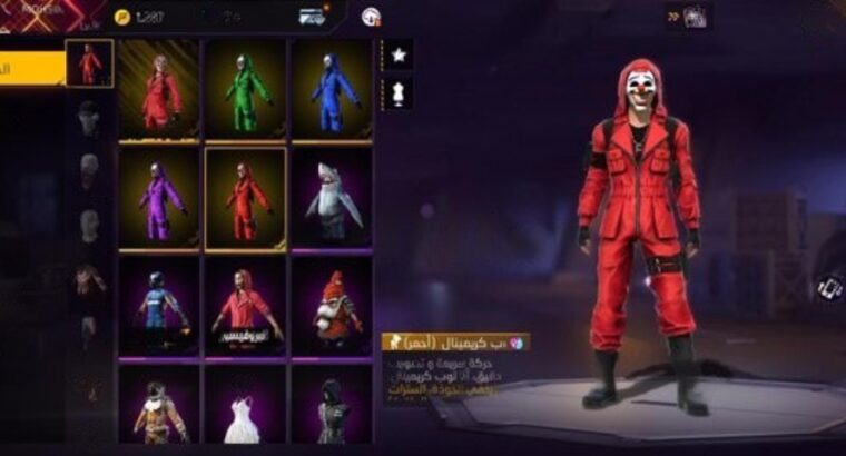 Freefire account