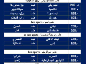 أهم مباريات كرة القدم ليوم الأربعاء 17/1/2024 ⚽️ 🕰️