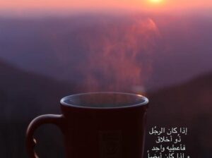 الأخلاق إذا كان الرجُل ذُو أخلاق فأعطِيه واحِد و إذا كان أيضاً ذُو حسب و نسب أضِف على الواحِد صِفر و إذا كان أيضاً ذُو جمال أضِف أيضاً صِفر و إذا كان أيضاً