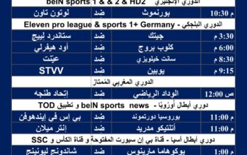 جدول مباريات كرة القدم يوم 13/3/2024 الأربعاء ⚽️ 🕰️