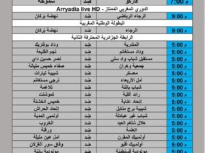 جدول مباريات كرة القدم يوم 2024/5/24 ⚽️ 🕰️ مكة المكرمة