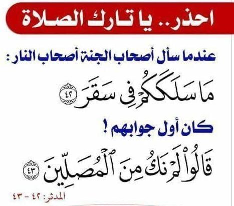 كل نفس بما كسبت رهينة (38) إلا أصحاب اليمين (39) في جنات يتساءلون (40) عن المجرمين (41) ما سلككم في سقر (42) قالوا لم نك من المصلين (43) و لم نك نطعم المسكين (44)