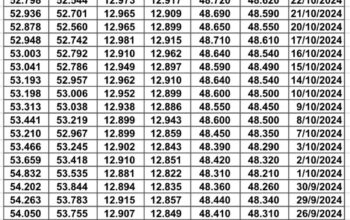 سعر الصرف في مصر يوم الخميس 2024/10/24 م 19 ربيع الثاني 1446 هجرية EGP today سعر الدولار في مصر سعر اليورو في مصر سعر الريال السعودي في مصر