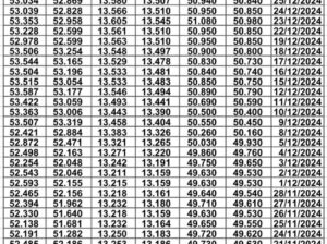 سعر الصرف في مصر يوم 2024/12/30 م EGP today سعر الدولار مقابل الجنيه سعر اليورو مقابل الجنيه سعر الريال السعودي مقابل الجنيه المصري