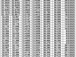 سعر الصرف في مصر يوم 2025/3/3 م سعر الدولار مقابل الجنيه المصري سعر اليورو مقابل الجنيه المصري سعر الريال السعودي مقابل الجنيه المصري