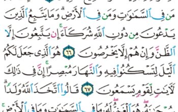 الورد اليومي سورة يونس من الاية 62 إلى الاية 70 “إلا إن أولياء الله لا خوف عليهم و لا هم يحزنون “