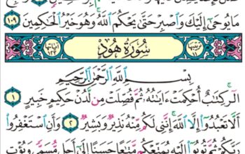 الورد اليومي سورة يونس من الاية 107 إلى الاية 109 “و إن يمسسك الله بضر فلا كاشف له إلا هو” الورد اليومي سورة هود من الاية 1 إلى الآية 5 ” ا ل ر كتاب احكمت اياته ثم فصلت من”