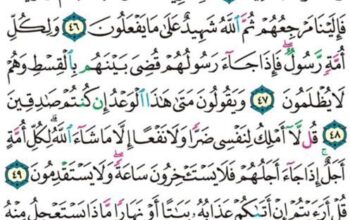 الورد اليومي سورة يونس من الاية 43 إلى الاية 53 “و منهم من ينظر إليك أفأنت تهدي العمى و لو كانوا لا يبصرون”