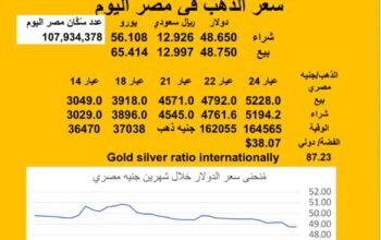 سعر الصرف في مصر اليوم 2025/7/30 Egyptian currency exchange عدد سكان مصر سعر الدولار مقابل الجنيه المصري سعر اليورو مقابل الجنيه المصري سعر الريال السعودي مقابل الجنيه المصري