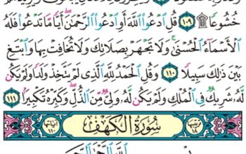 الورد اليومي سورة الإسراء من الاية 105 إلى الاية 111 “و بالحق أنزلناه و بالحق نزل و ما ارسلناك إلا مبشراً و نذيراً”